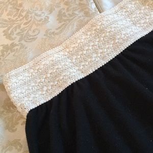 Super soft Lace waisted high low skirt